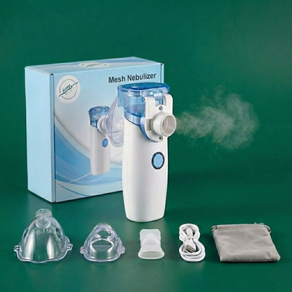 Nebulizator portabil LittleDomi cu măști pentru copii și adulți — LD-212 fotografie 1