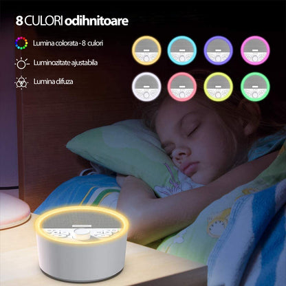 Dispozitiv de sunet alb LittleDomi cu 29 de sunete și lumină de veghe — LD-312 fotografie 2