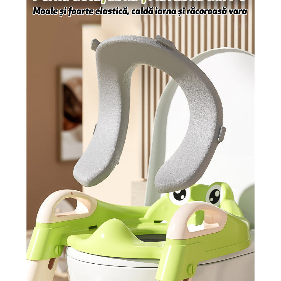 Reductor WC cu două trepte LittleDomi, verde — LD-450 fotografie 19