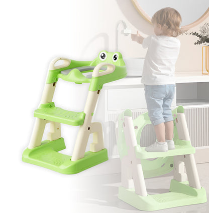 Reductor WC cu două trepte LittleDomi, verde — LD-450 fotografie 21