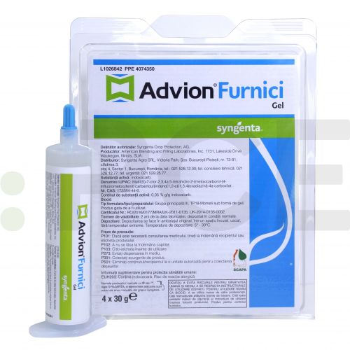Advion gel pentru furnici, 30 g, uz profesional, cu kit — LD-478-478 fotografie 8