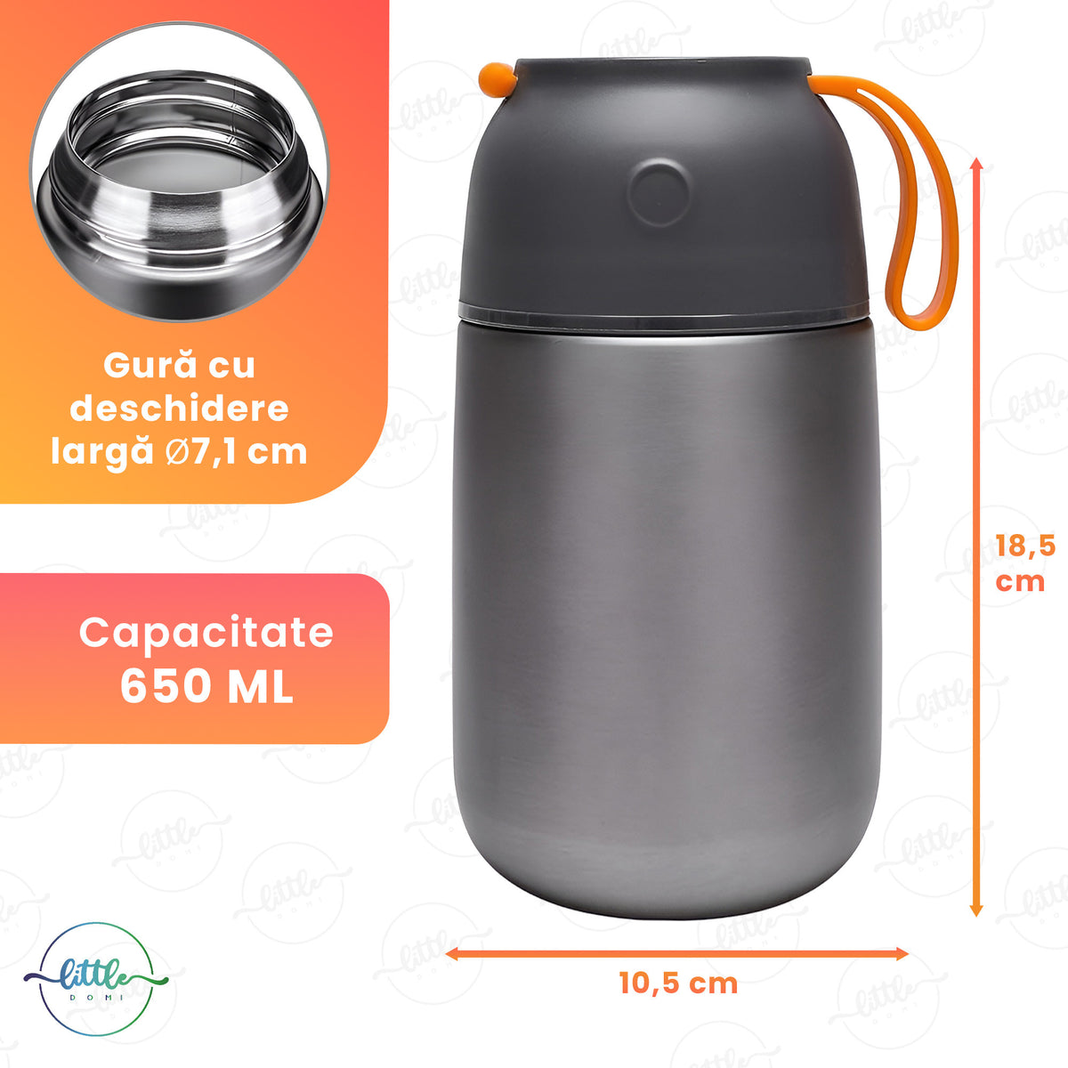 Termos alimentar LittleDomi LD-490 — fotografia 7