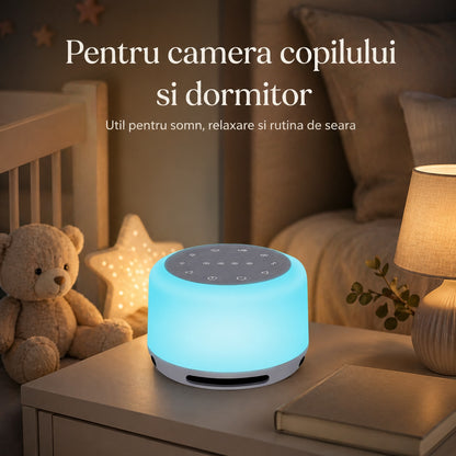 Dispozitiv sunet alb LittleDomi cu lampă de veghe — LD-318 galerie 4