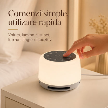 Dispozitiv sunet alb LittleDomi cu lampă de veghe — LD-318 galerie 6