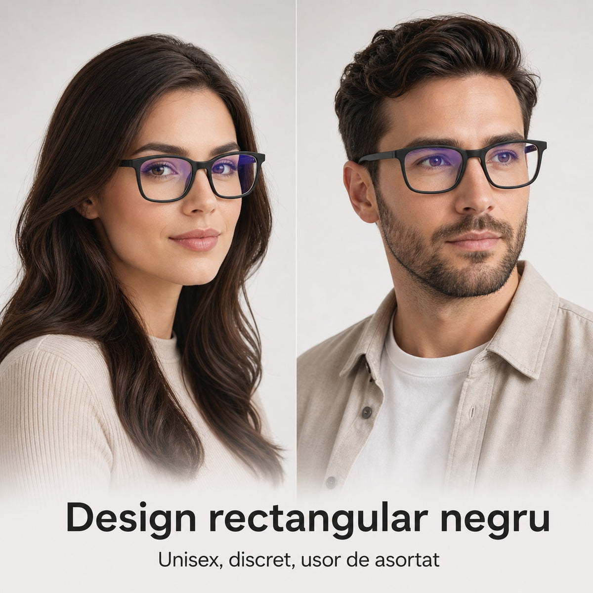 Ochelari Protectie Calculator, Ecran Telefon, Televizor, Gaming, anti Lumina Albastra, Antireflex, fara Dioptrii, cu Toc Pliabil, Test Filtru Lumina Albastra, Negru — LD-203 galerie 8