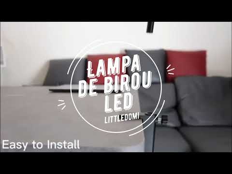 Lampă LittleDomi neagră: montare și poziționare