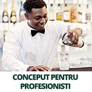 Jigger dublu 40ml 20ml dozaj precis cocktail LittleDomi set barman